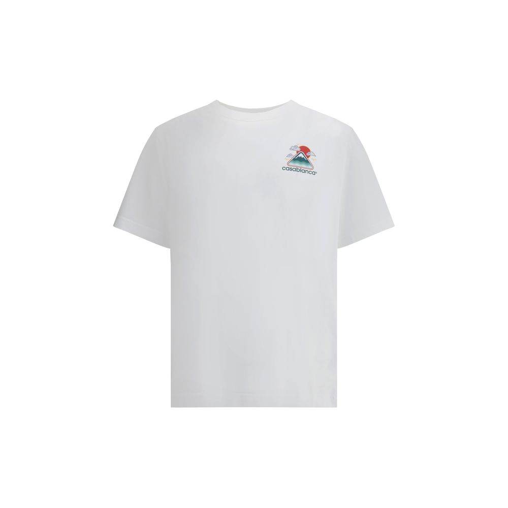 Casablanca Montagne OndulÉe Screen printed Tshirt - Hilstor