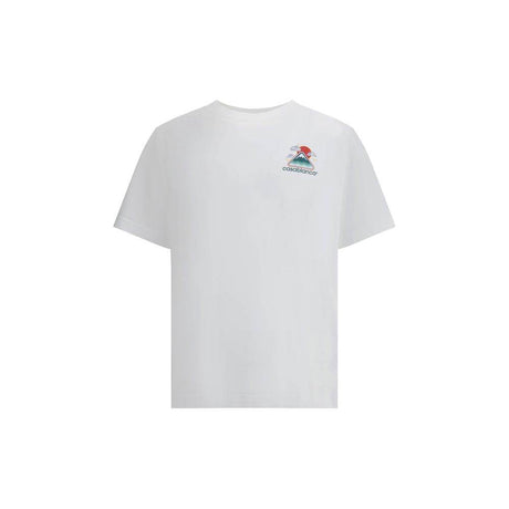 Casablanca Montagne OndulÉe Screen printed Tshirt - Hilstor