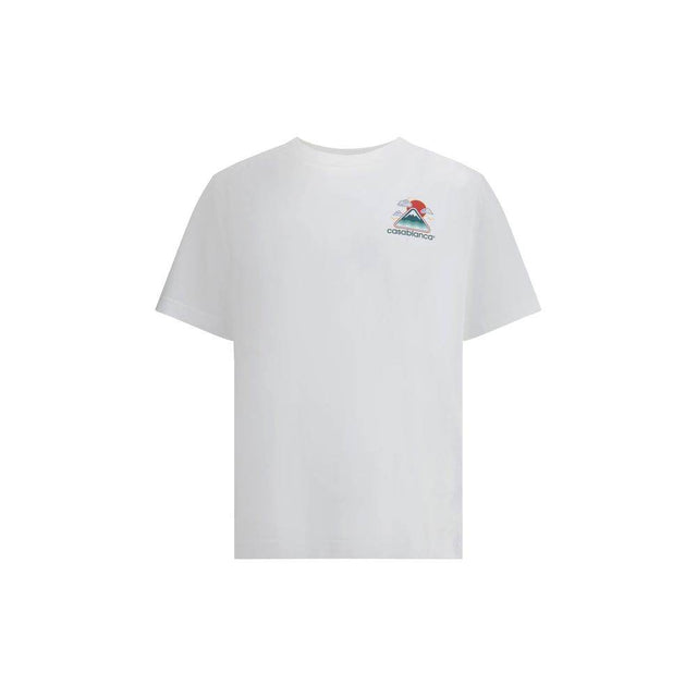 Casablanca Montagne OndulÉe Screen printed Tshirt - Hilstor