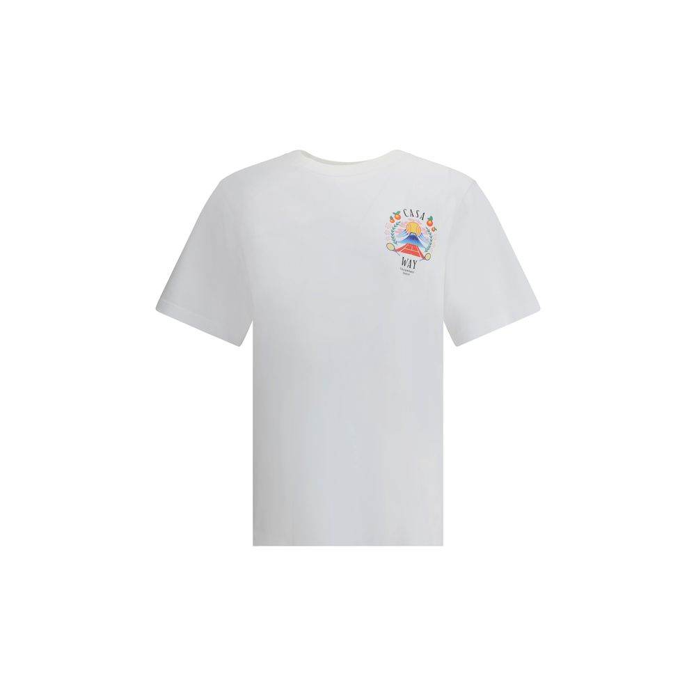 Casablanca Casa Way Mountain printed T-Shirt - Hilstor