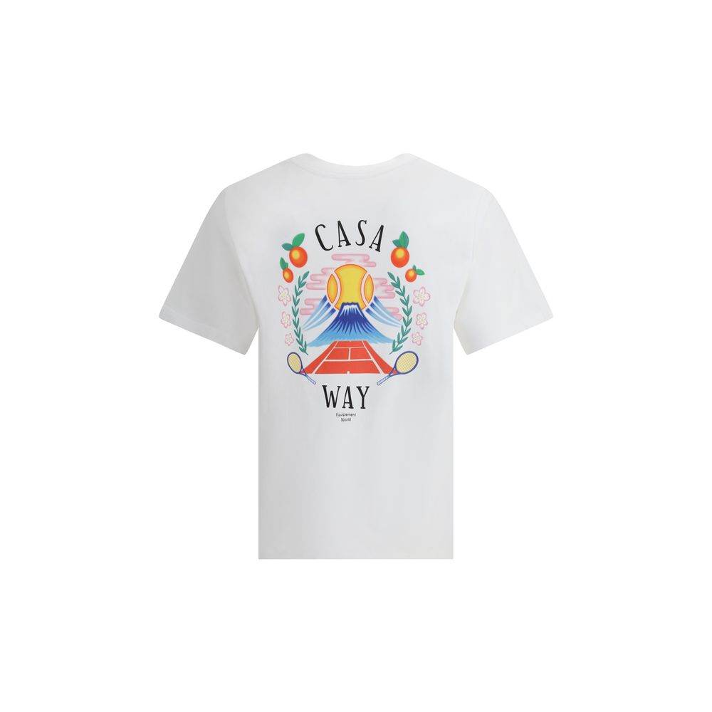 Casablanca Casa Way Mountain printed T-Shirt - Hilstor