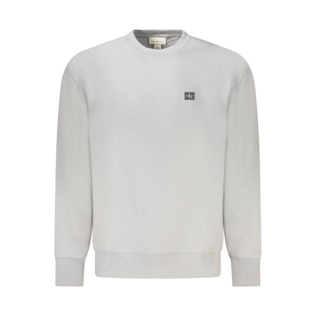 Calvin Klein Gray Cotton Men Sweater - Hilstor