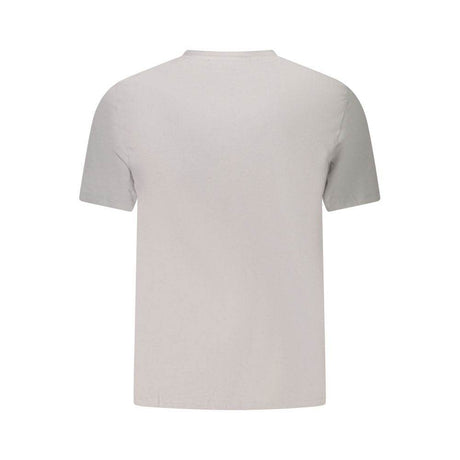 Calvin Klein Gray Cotton Men T-Shirt - Hilstor