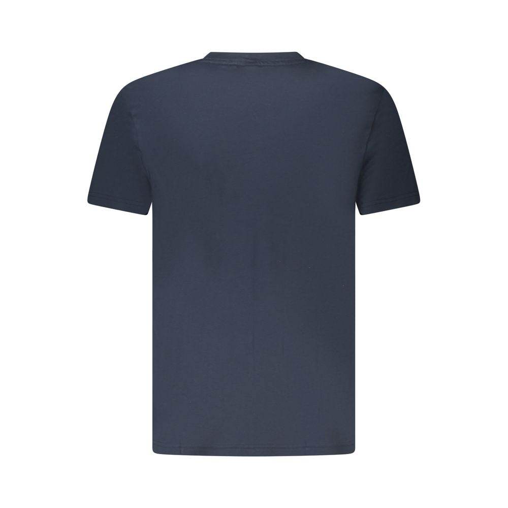 Hugo Boss Blue Cotton Men T-Shirt - Hilstor