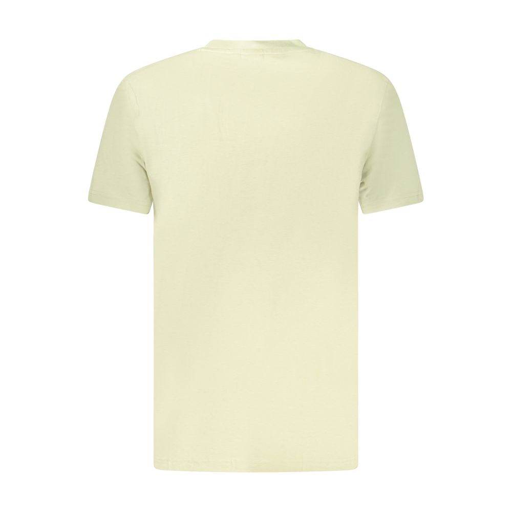 Hugo Boss Green Cotton Men T-Shirt - Hilstor
