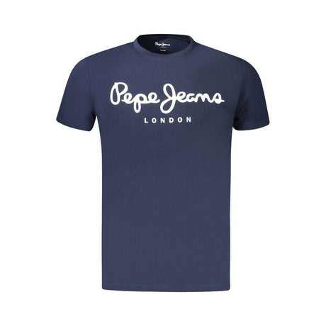 Pepe Jeans Blue Cotton Men T-Shirt - Hilstor