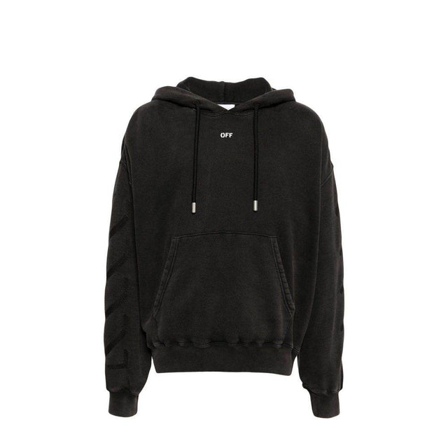 Off-White St. Matthew Over Cotton Hoodie Sweatshirt - Hilstor