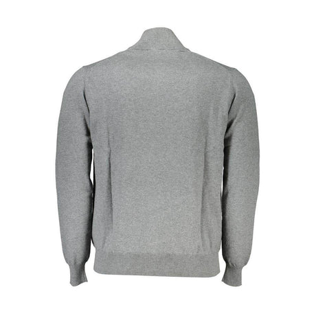 Harmont & Blaine Gray Cotton Sweater - Hilstor