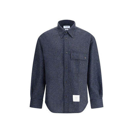 Thom Browne Wool Oversized Shirt - Hilstor