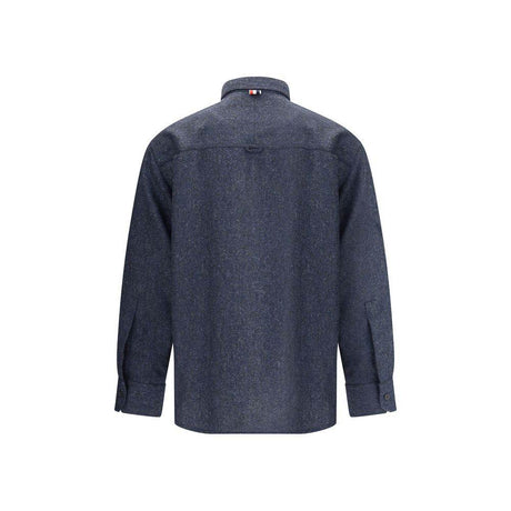Thom Browne Wool Oversized Shirt - Hilstor
