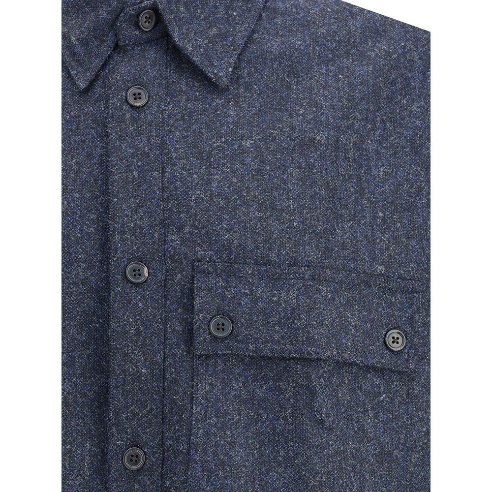 Thom Browne Wool Oversized Shirt - Hilstor