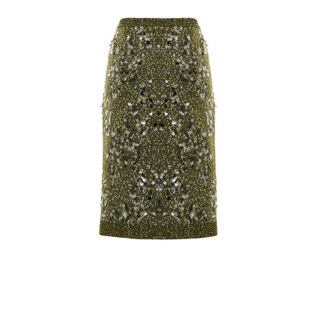 Gucci Green Viscose Skirt