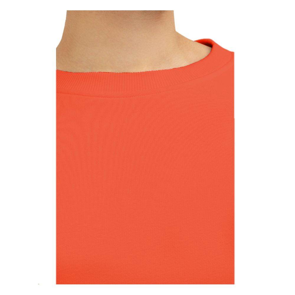 Balmain Orange Cotton Men Sweater - Hilstor