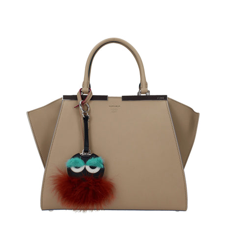 Fendi Multicolor Fur Keychain