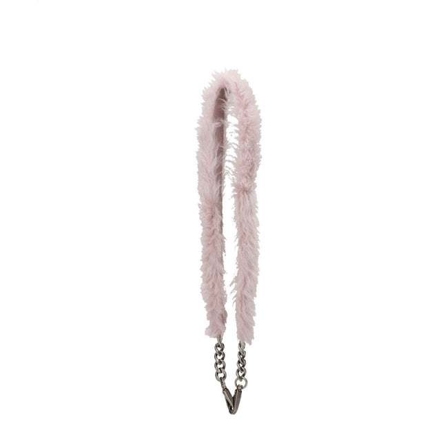 Miu Miu Pink Fur Shoulder Bags - Hilstor
