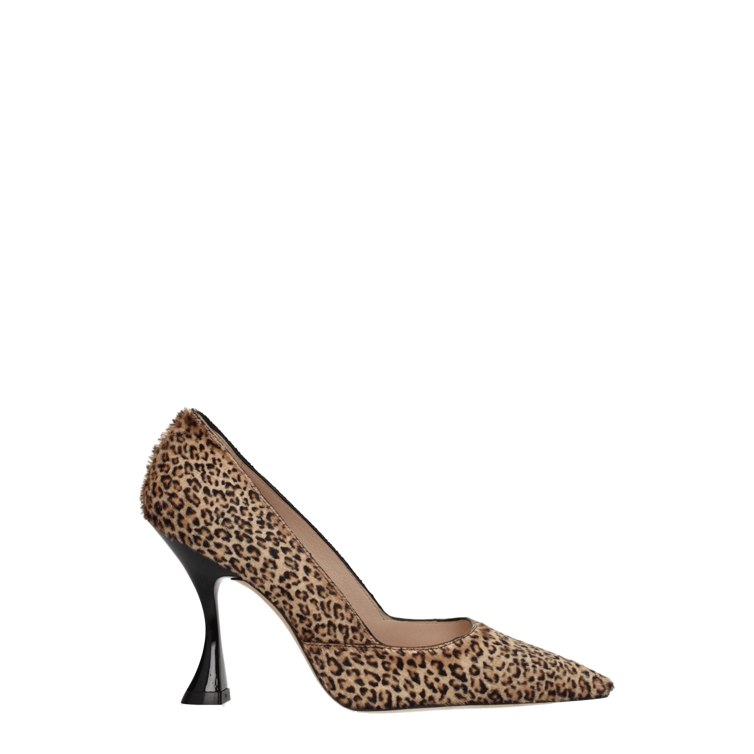Stuart Weitzman Beige Horsehair Broch