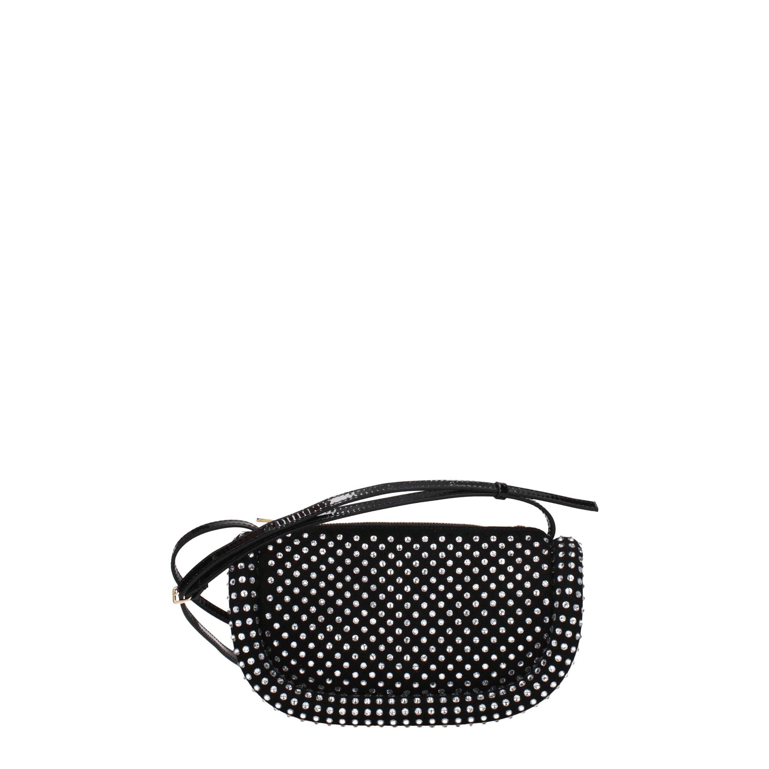 Jw Anderson Black Leather Crossbody Bags - Hilstor