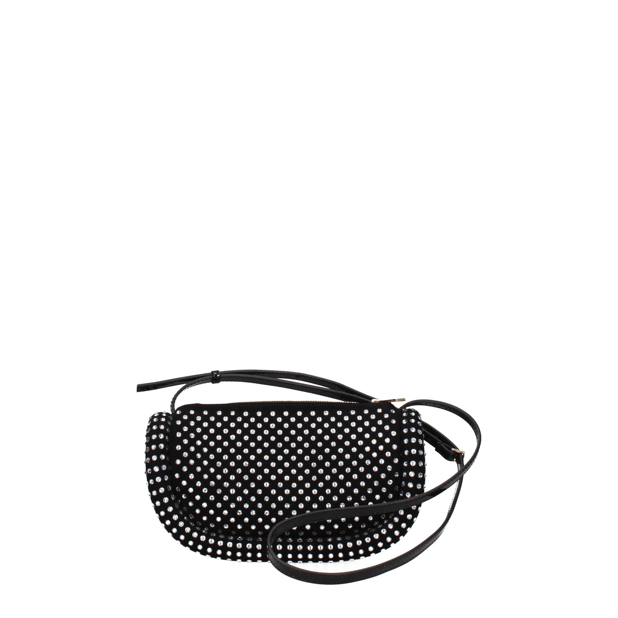 Jw Anderson Black Leather Crossbody Bags - Hilstor