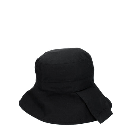 Jacquemus Black Cotton Bucket Hats - Hilstor