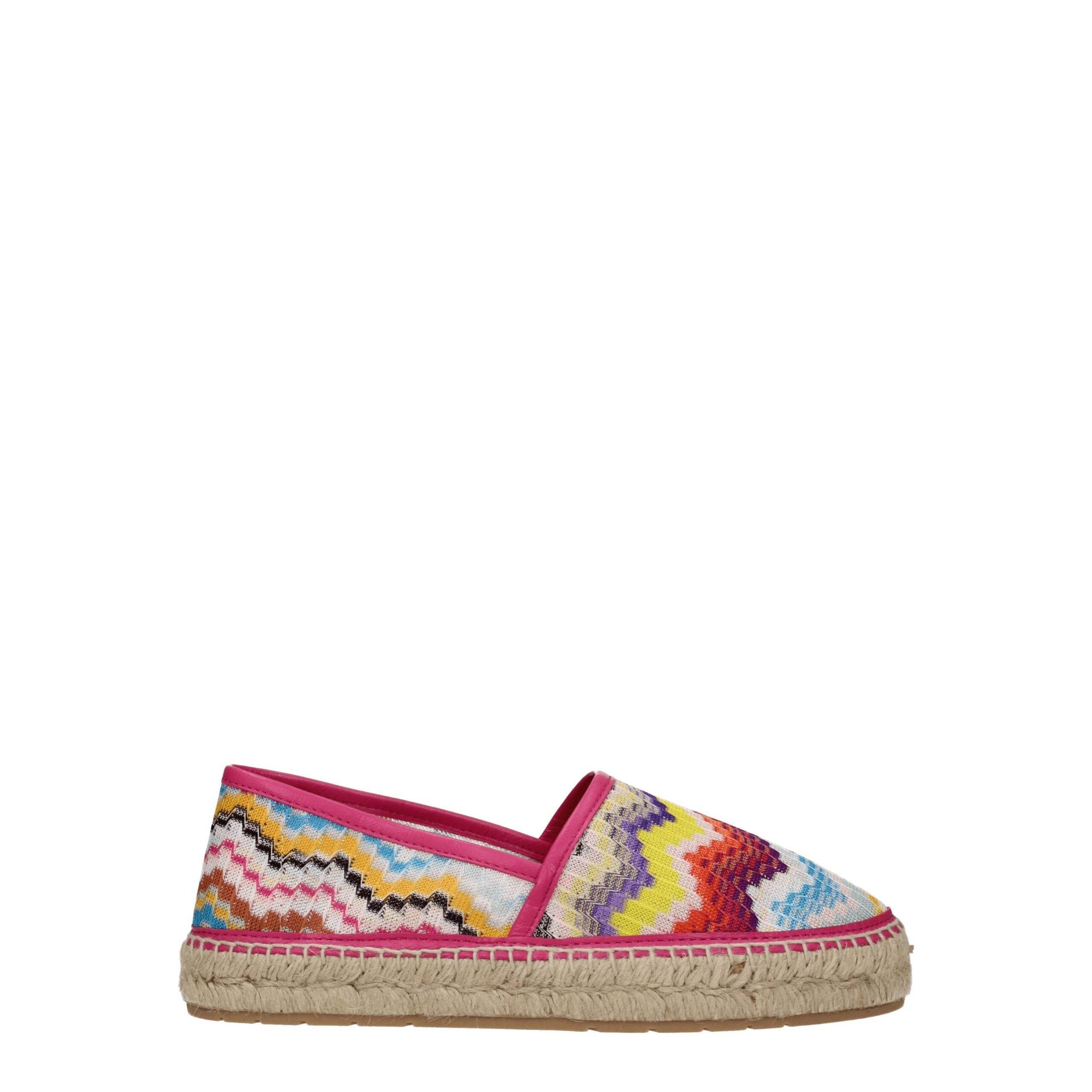 Missoni Multicolor Fabric Espadrilles - Hilstor