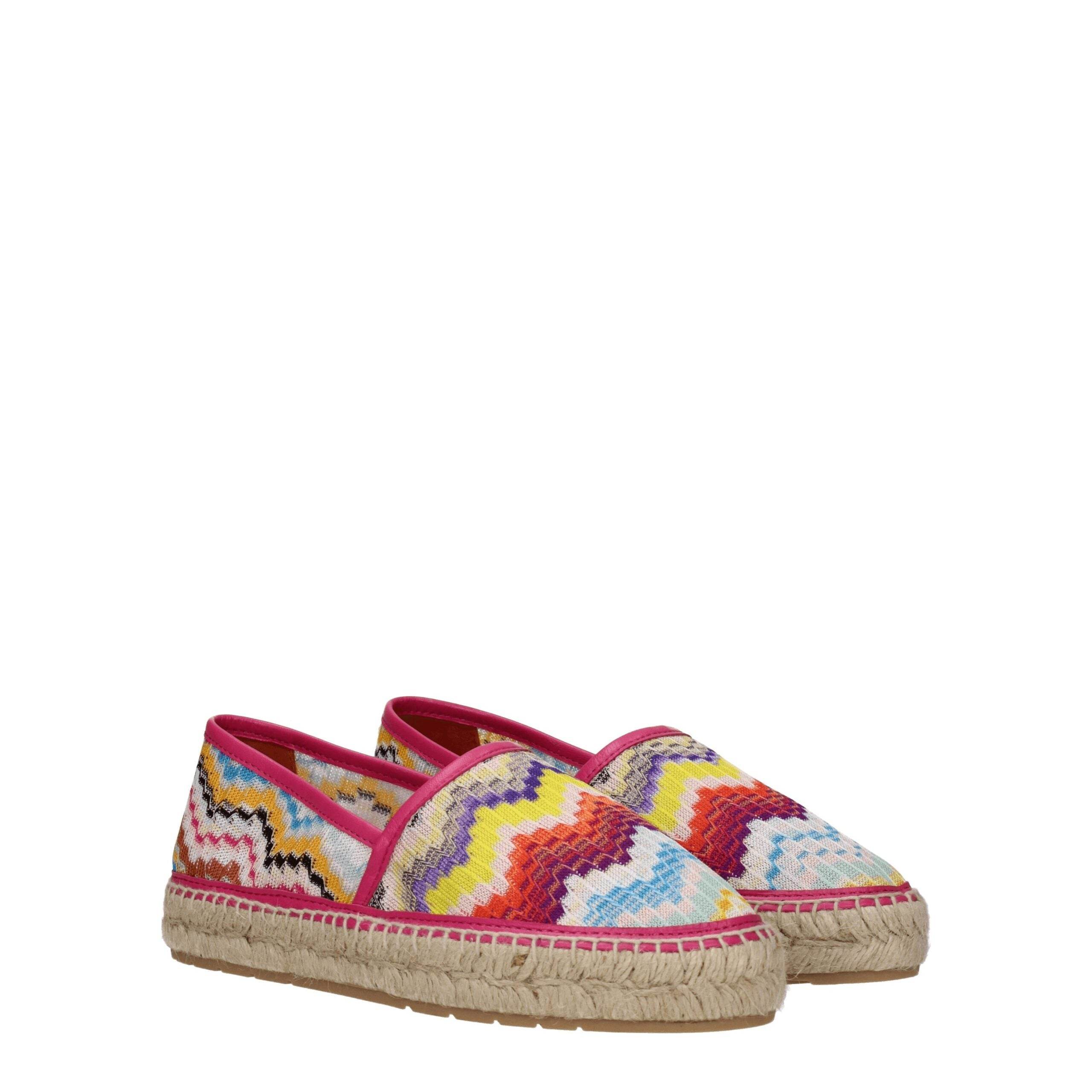 Missoni Multicolor Fabric Espadrilles - Hilstor
