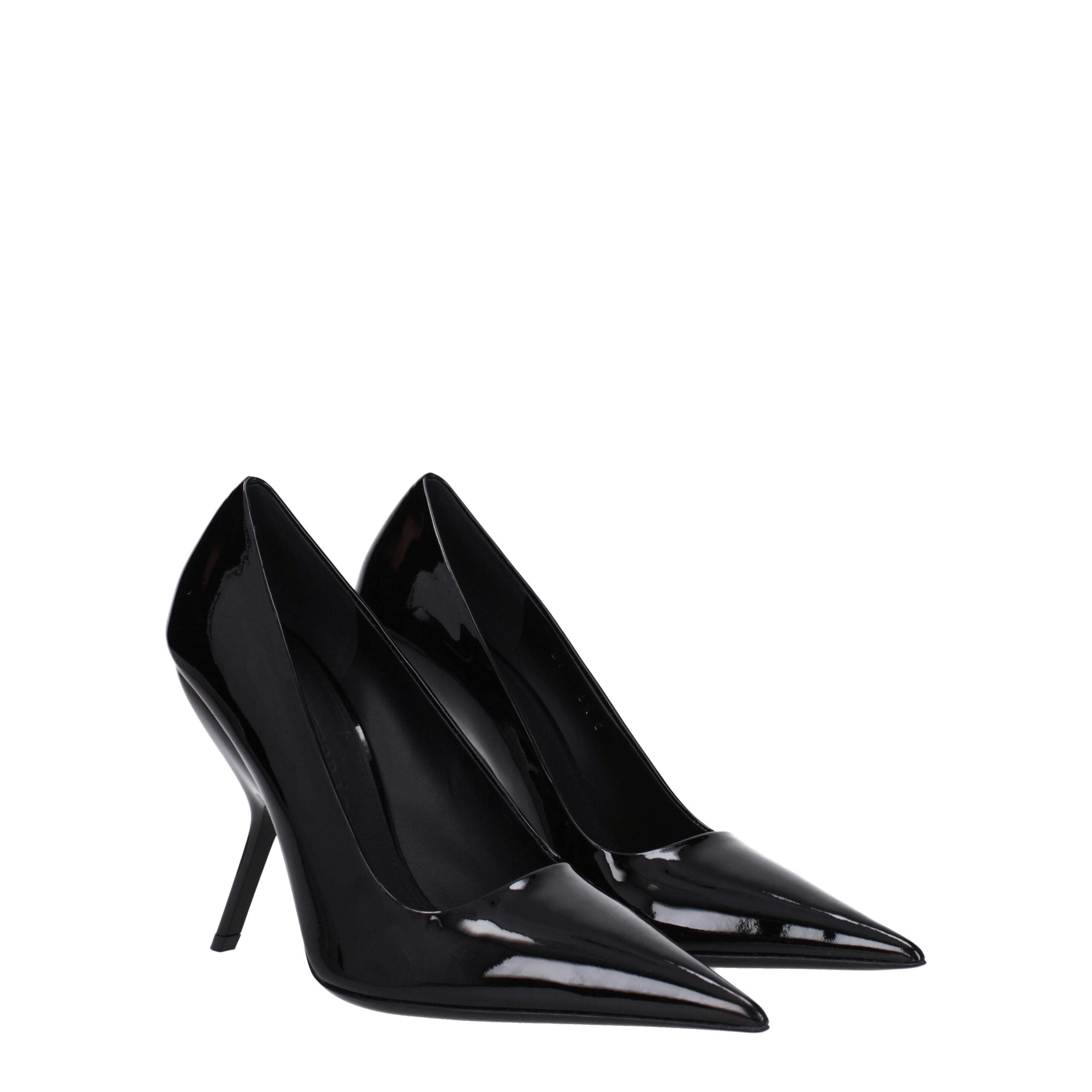 Salvatore Ferragamo Black Leather Broch