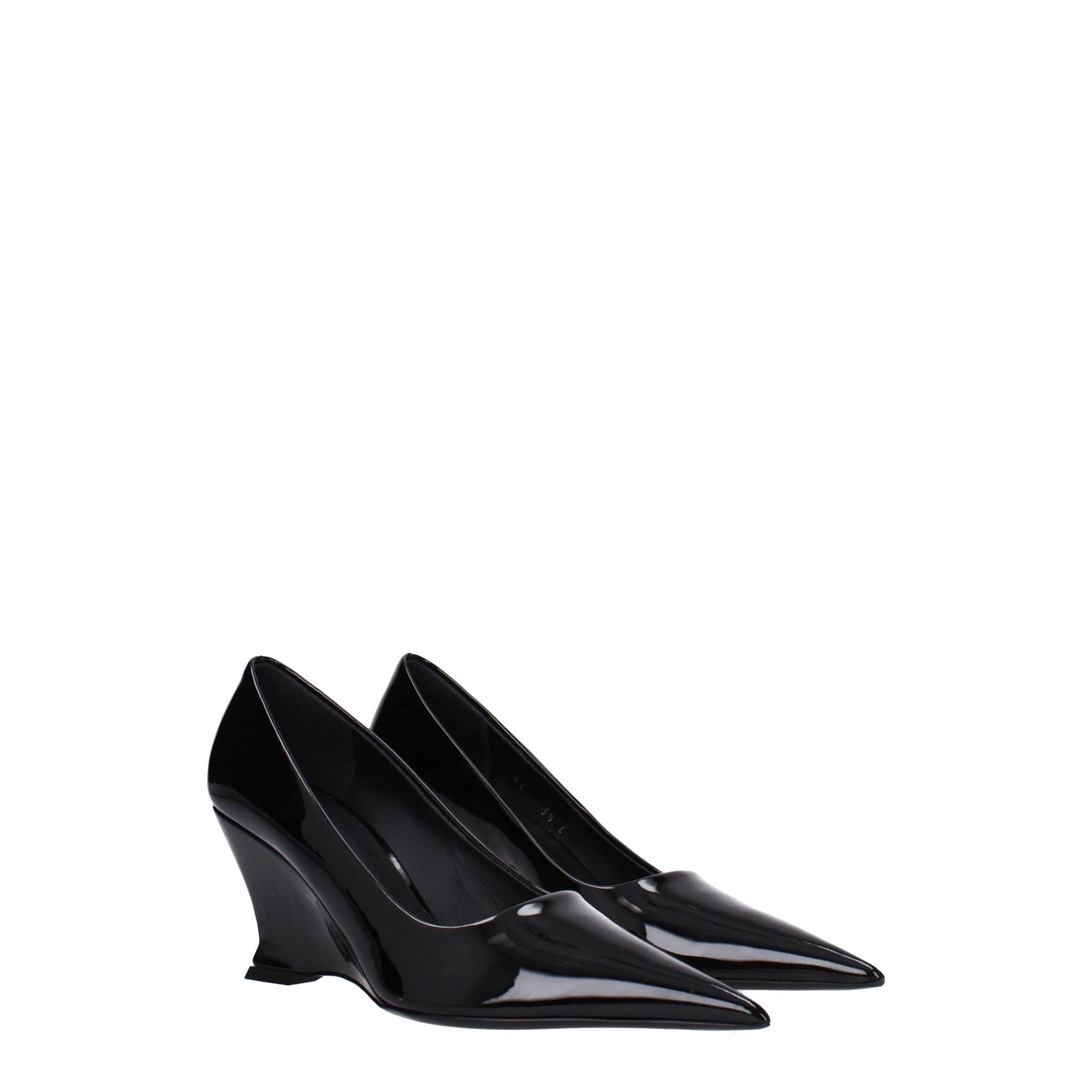 Salvatore Ferragamo Black Leather Broch