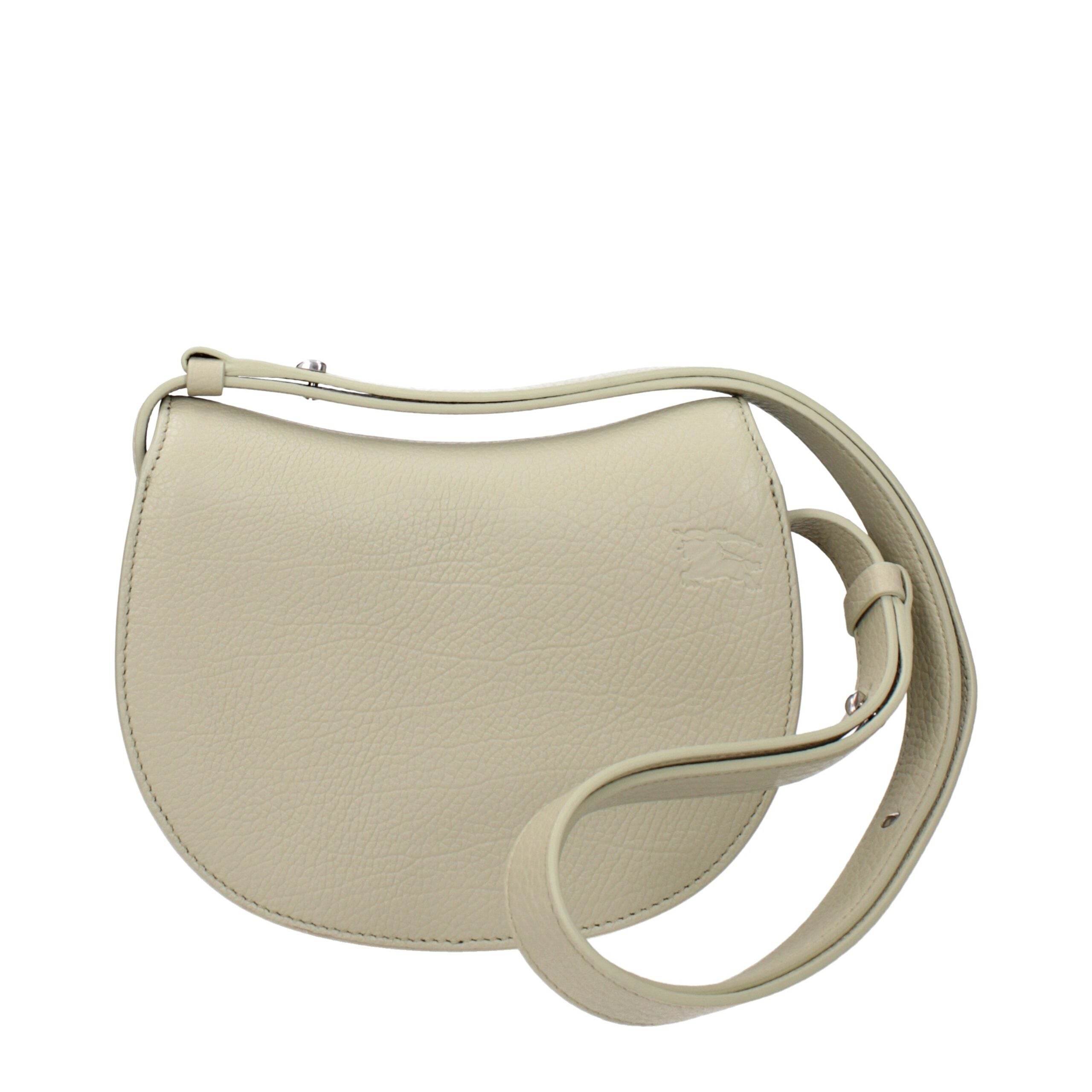 Burberry Green Leather Shoulder Bags - Hilstor