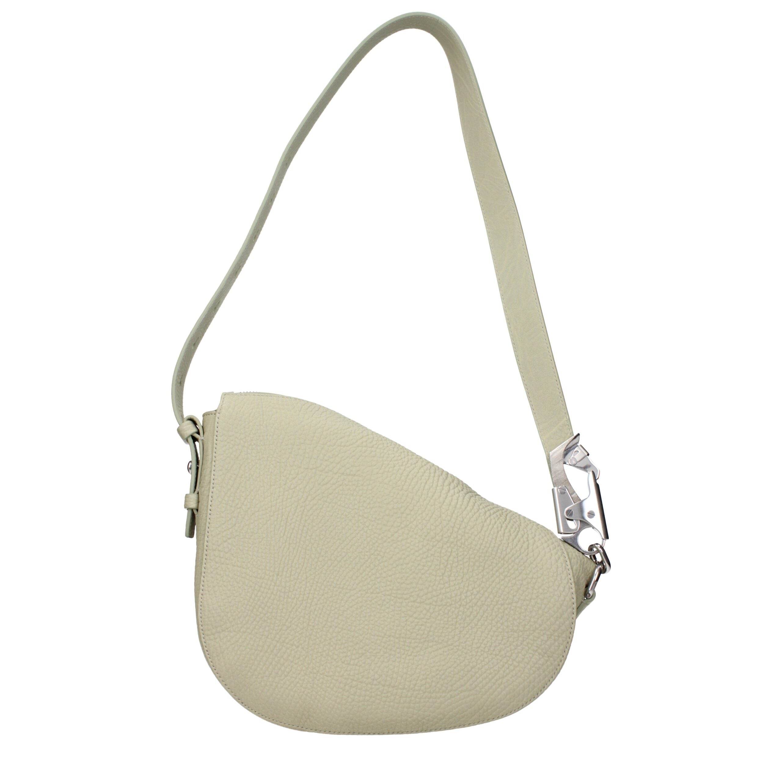 Burberry Green Leather Shoulder Bags - Hilstor