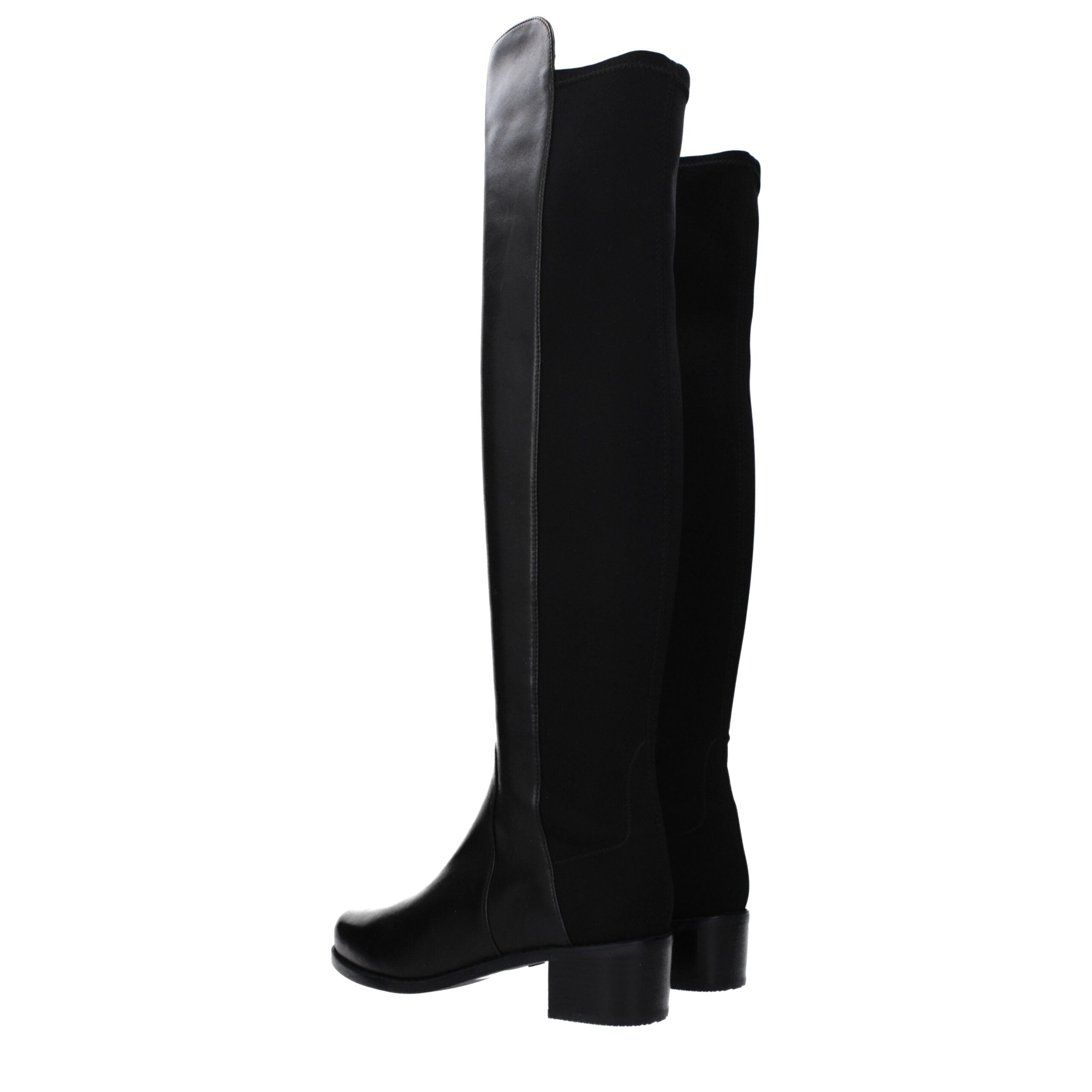 Stuart Weitzman Black Leather Boot