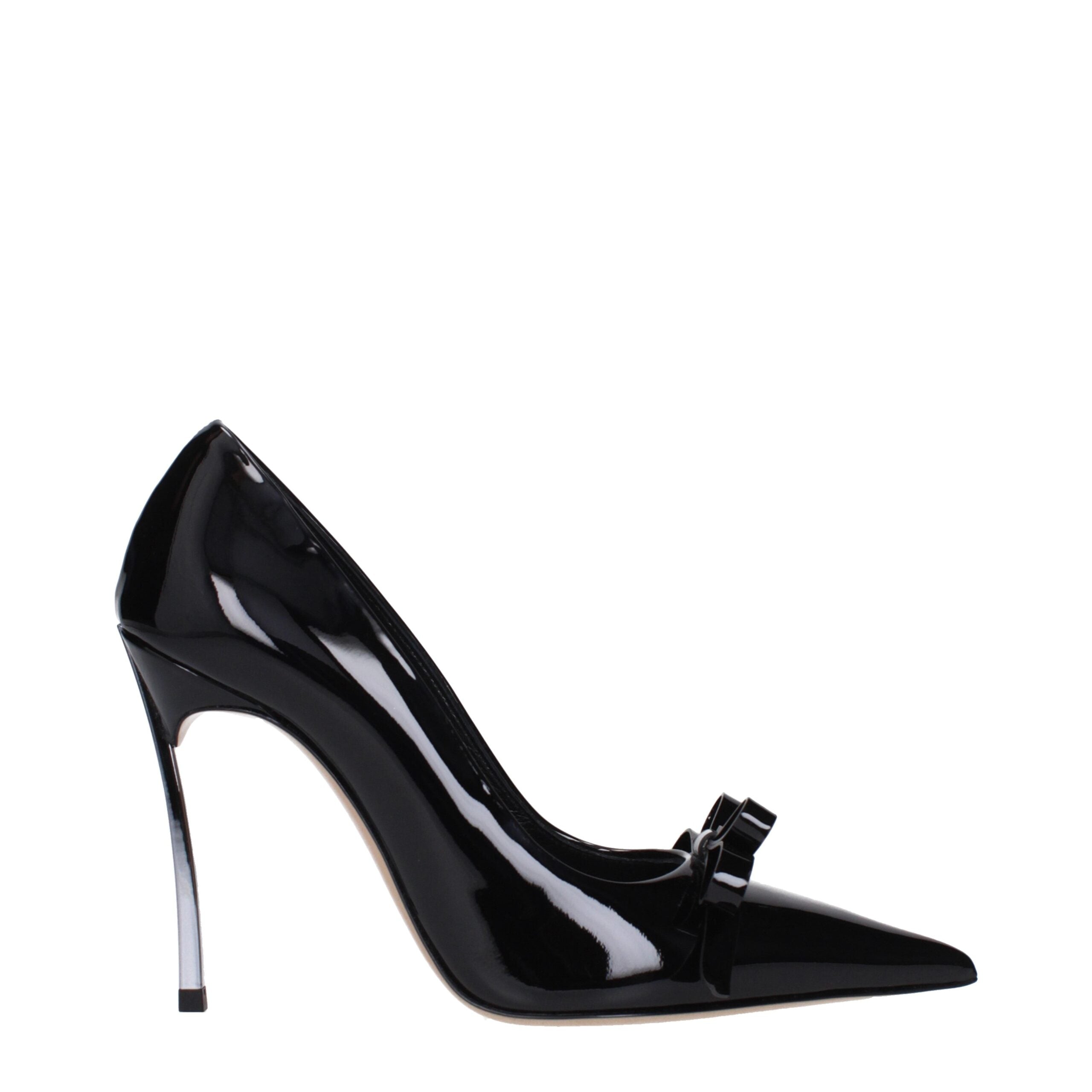 Casadei Black Leather Broch