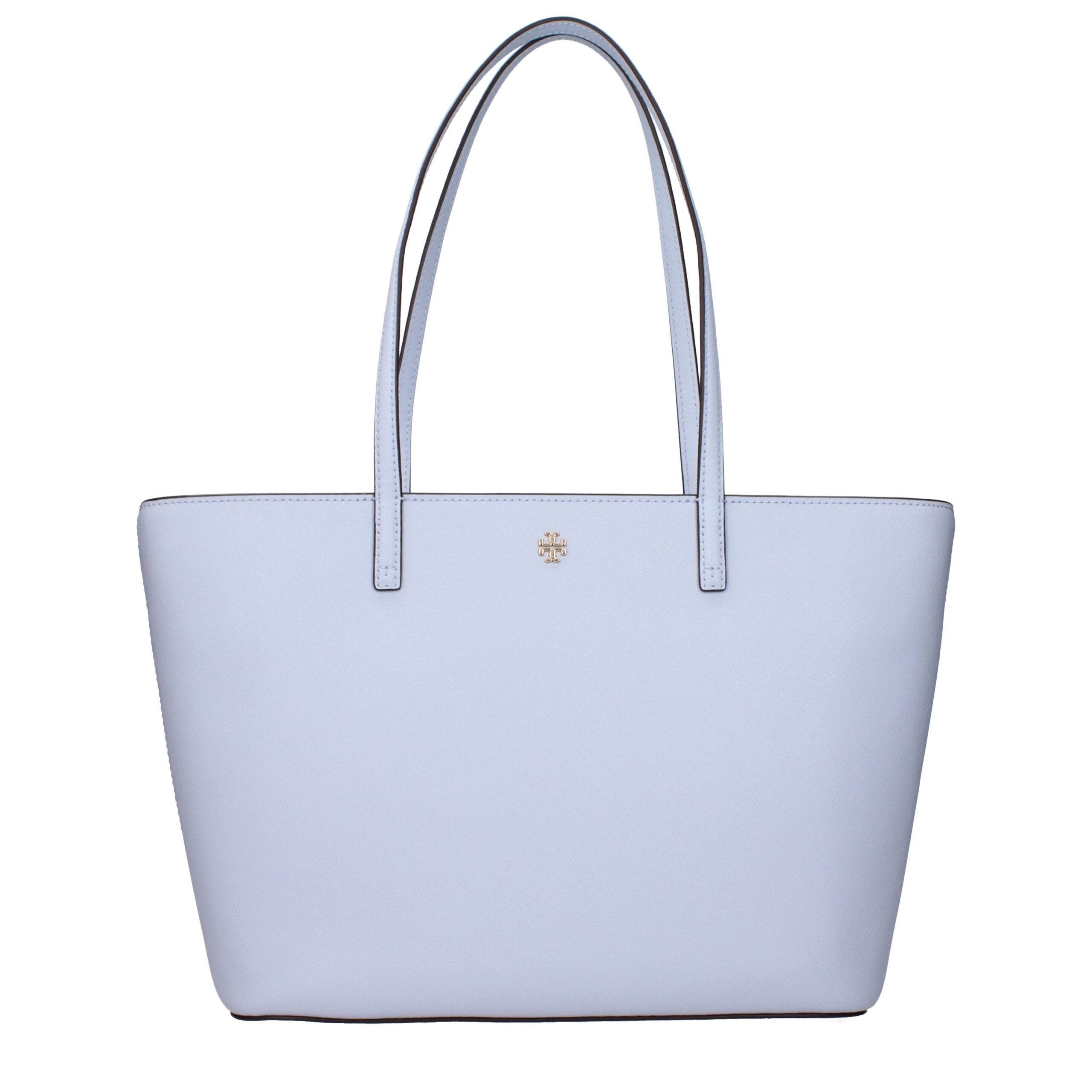 Tory Burch Light Blue Leather Shoulder Bags - Hilstor