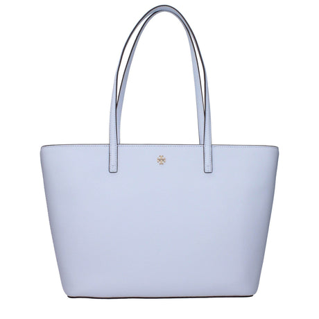 Tory Burch Light Blue Leather Shoulder Bags - Hilstor