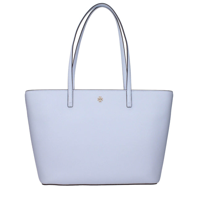 Tory Burch Light Blue Leather Shoulder Bags - Hilstor