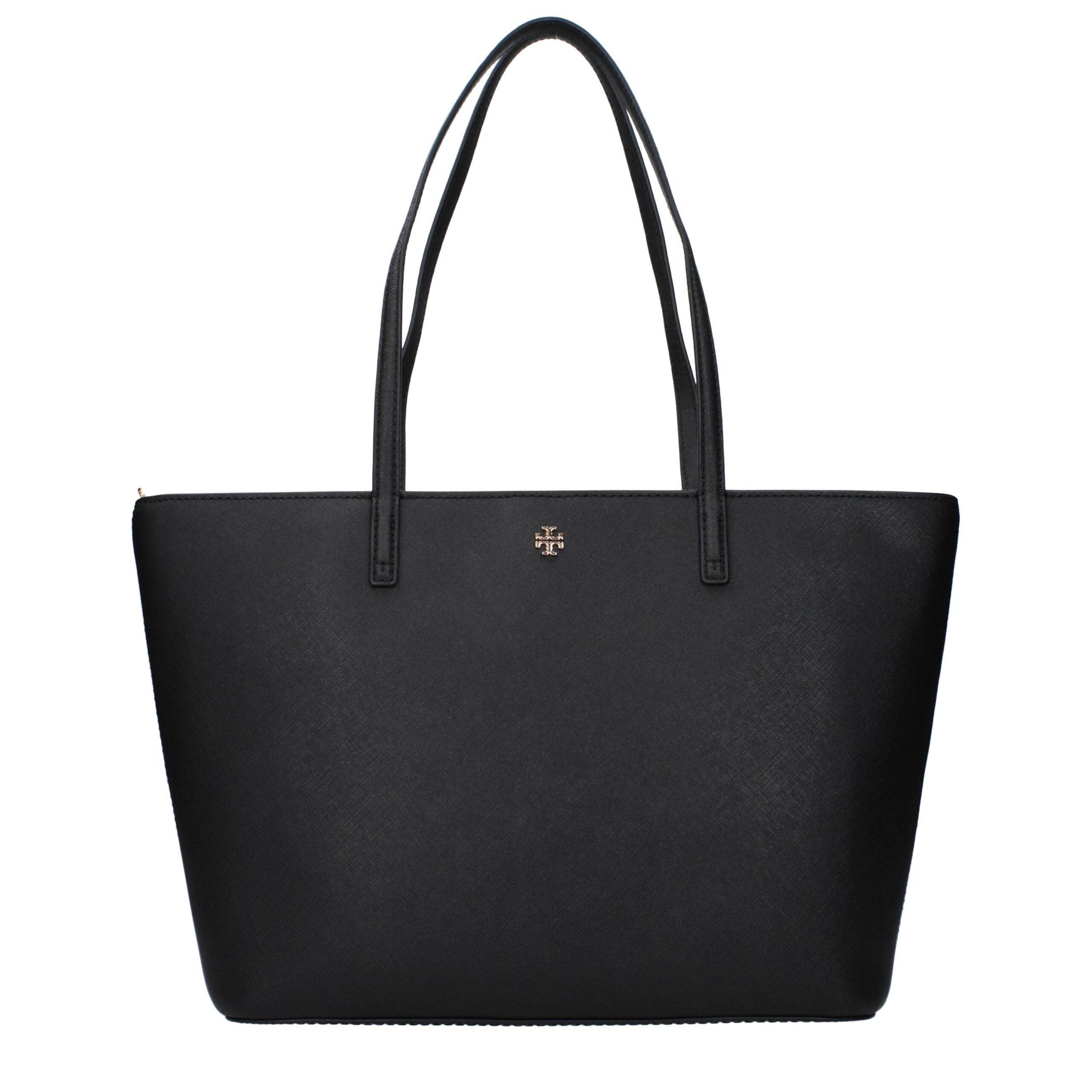 Tory Burch Black Leather Shoulder Bags - Hilstor