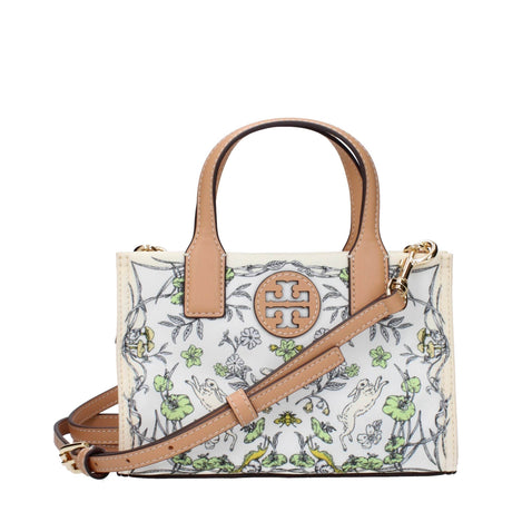 Tory Burch Beige Fabric Handbags - Hilstor