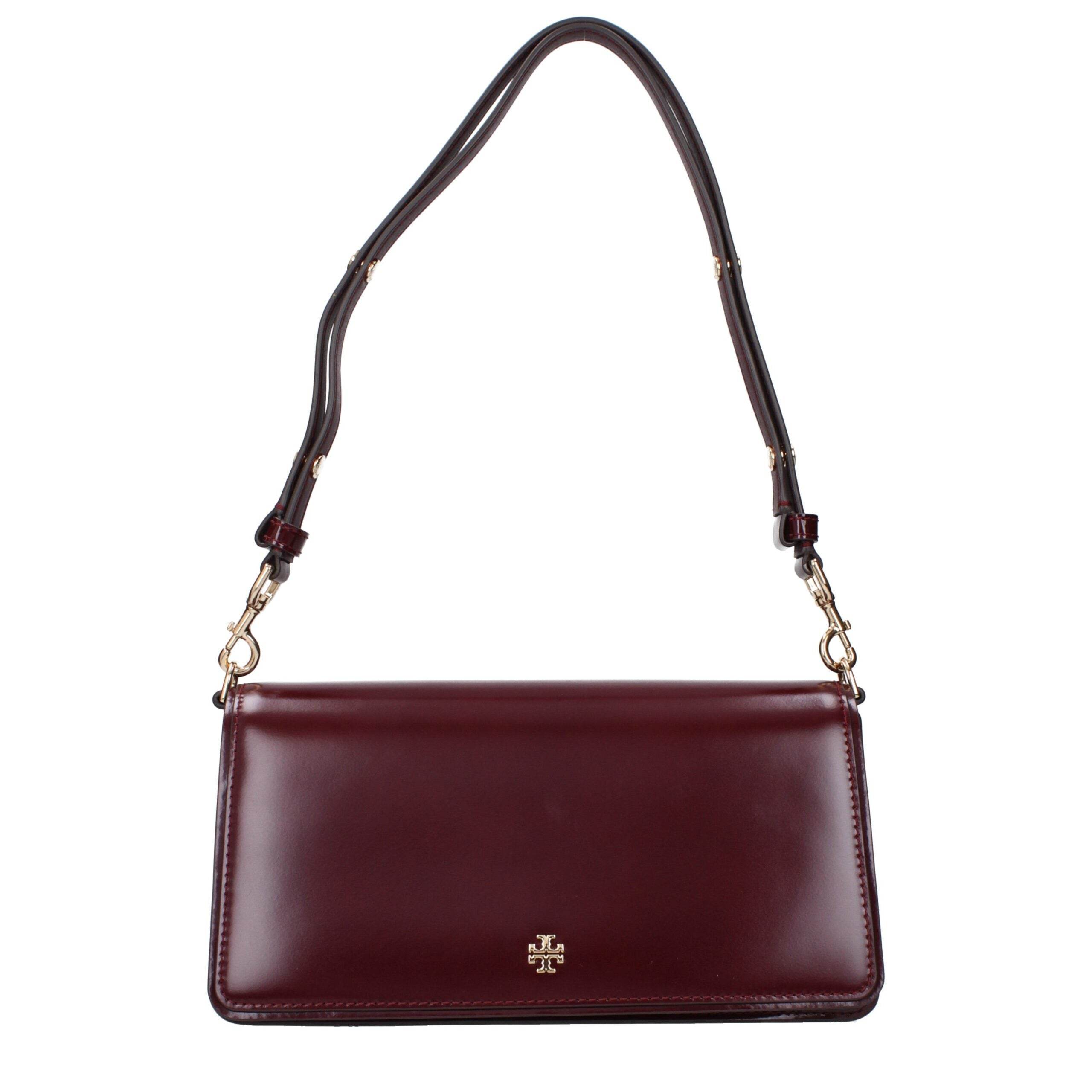 Tory Burch Red Leather Shoulder Bags - Hilstor