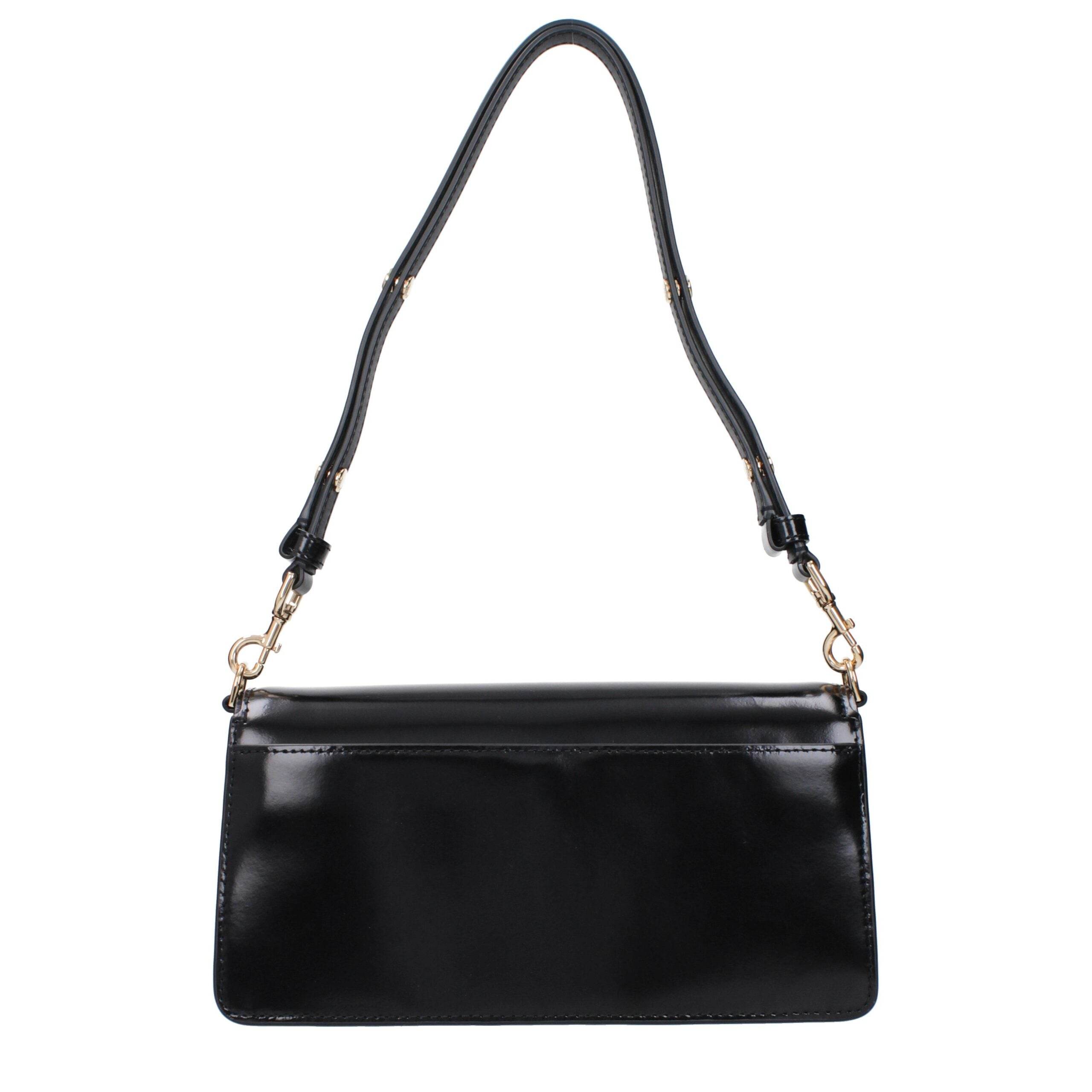 Tory Burch Black Leather Shoulder Bags - Hilstor