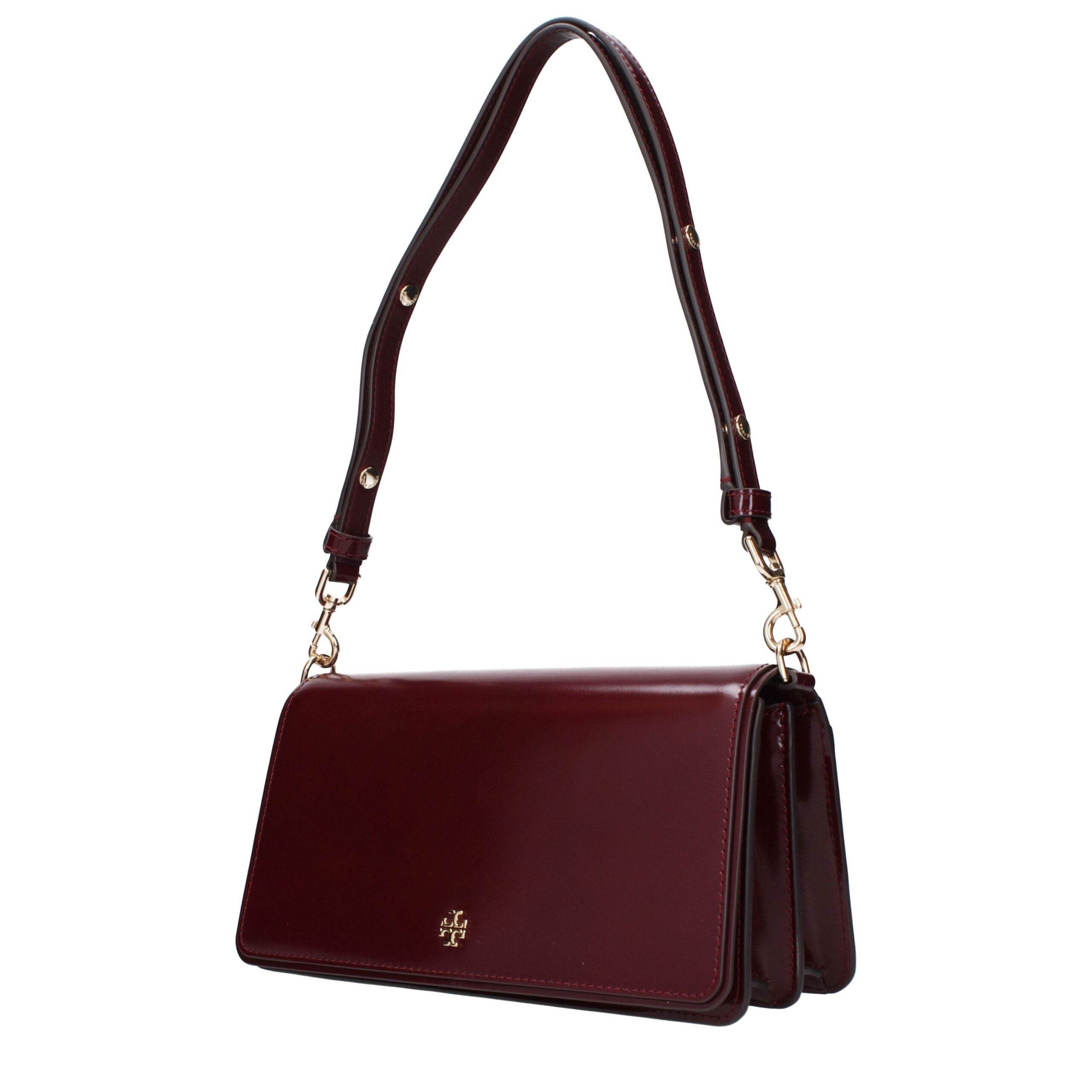 Tory Burch Red Leather Shoulder Bags - Hilstor