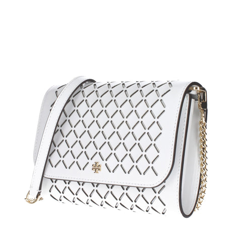 Tory Burch White Leather Clutch Bags
