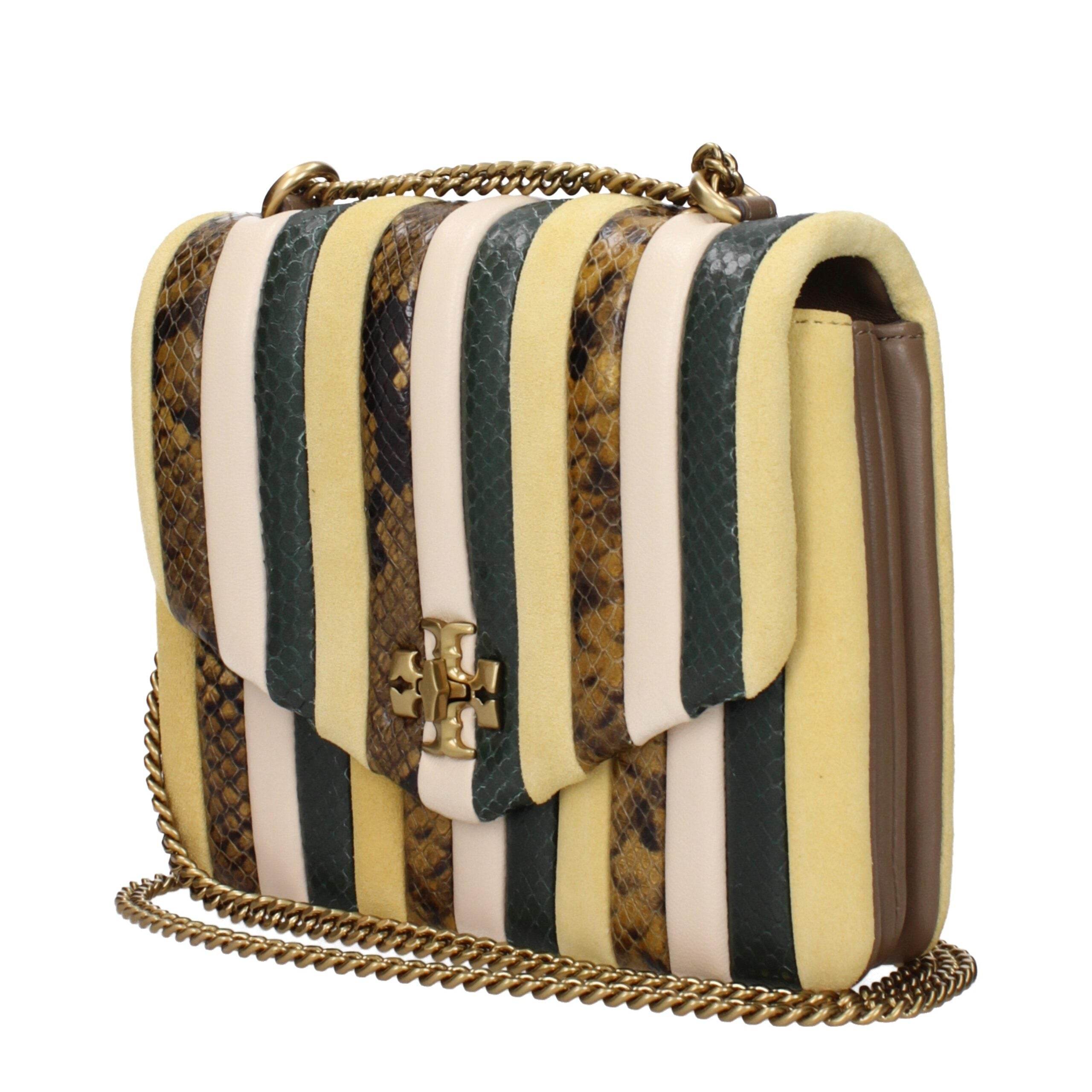 Tory Burch Yellow Leather Shoulder Bags - Hilstor