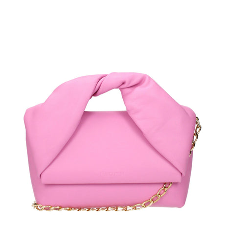 Jw Anderson Pink Leather Handbags - Hilstor