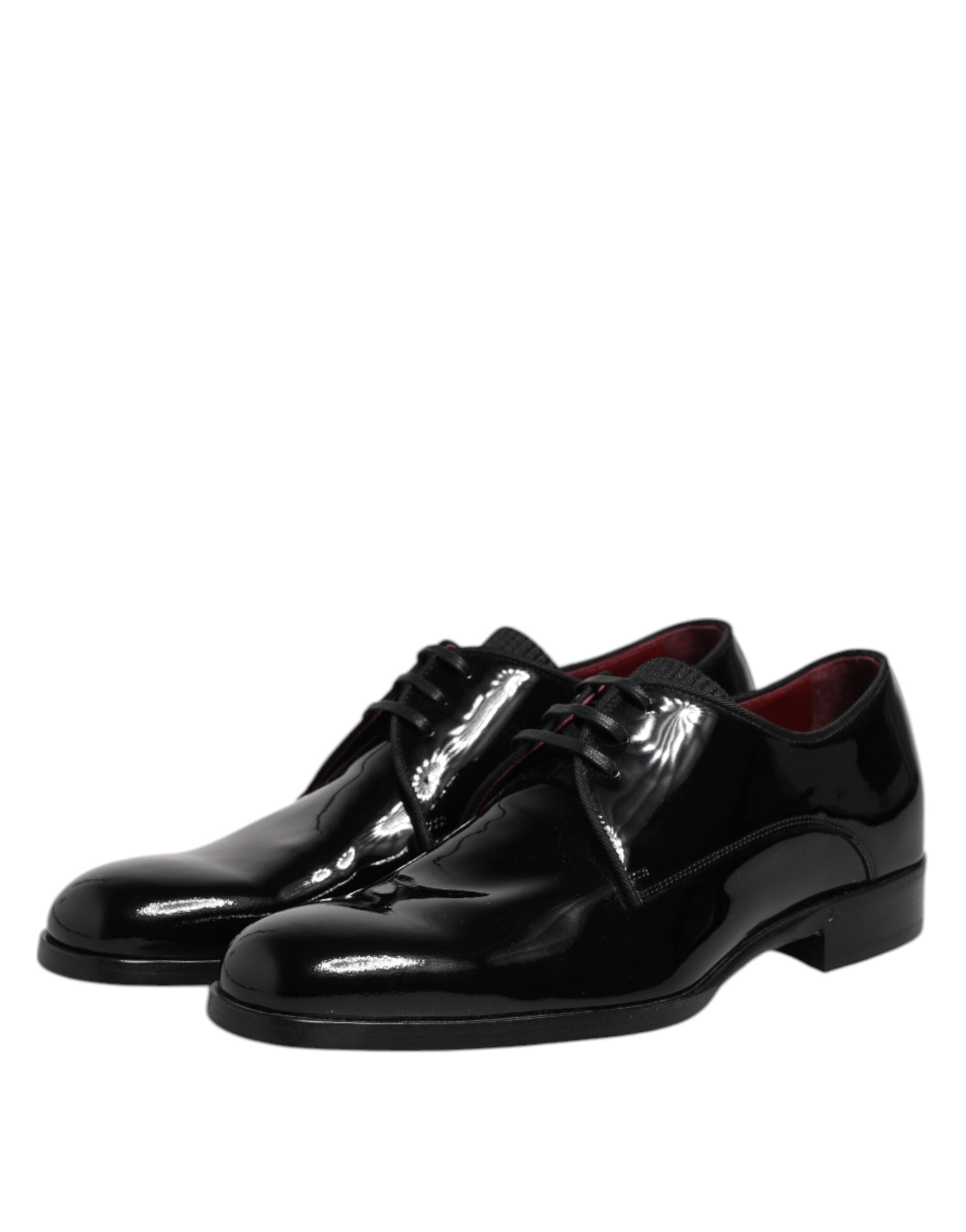 Dolce &amp; Gabbana sort læder snørebånd til mænd Derby formelle sko