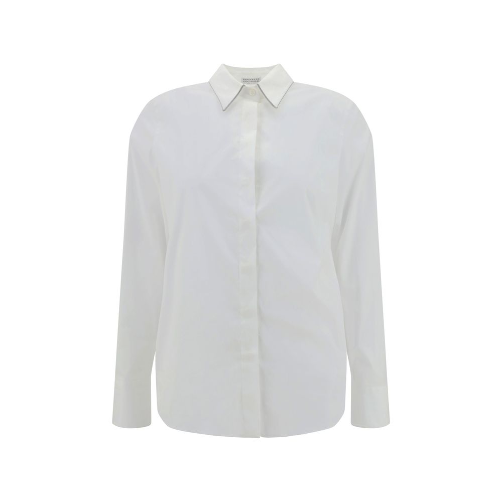 Brunello Cucinelli Shirt with iconic jewelry details