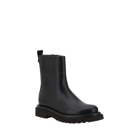 Brunello Cucinelli Leather Ankle Boots