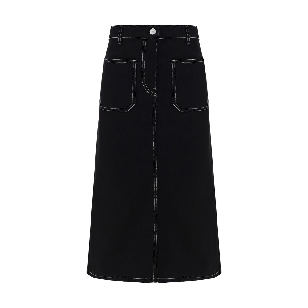 Courrèges Denim Skirt