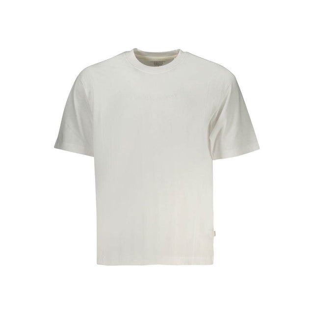 Guess Jeans White Cotton Men T-Shirt - Hilstor