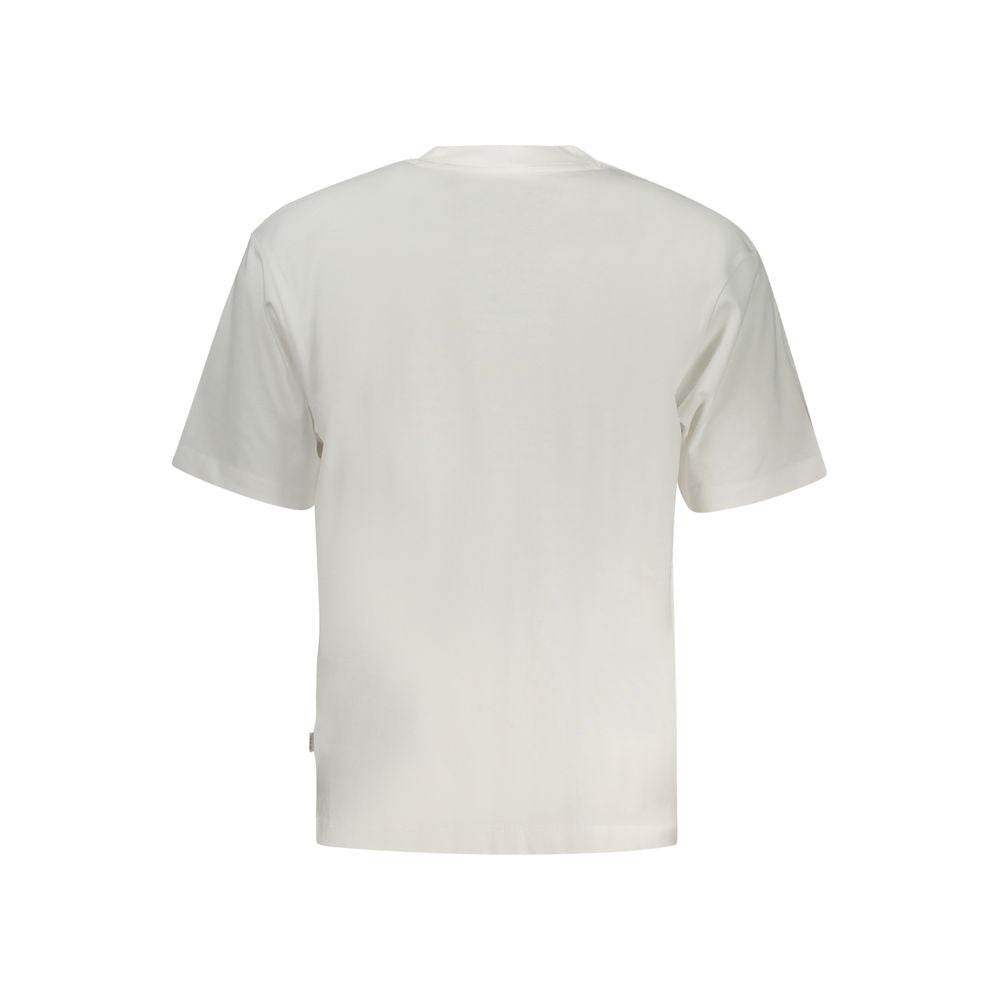 Guess Jeans White Cotton Men T-Shirt - Hilstor