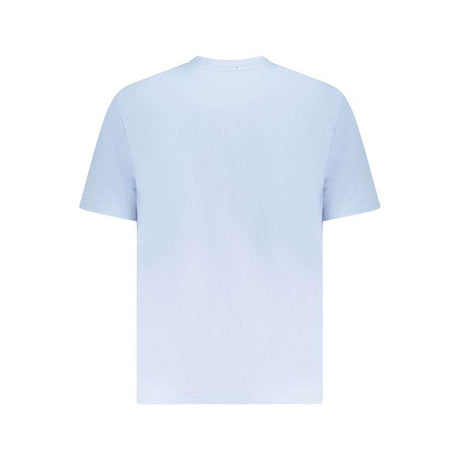 Hugo Boss Blue Cotton Men T-Shirt - Hilstor