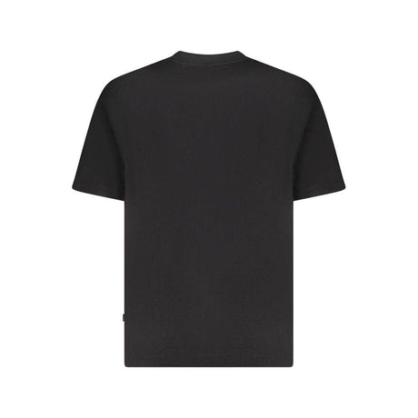 Guess Jeans Black Cotton Men Oversize T-Shirt - Hilstor